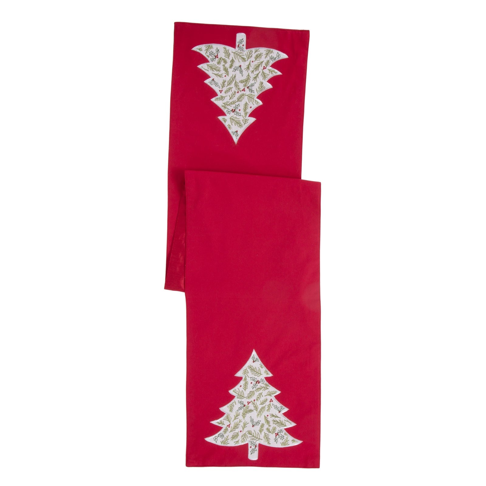 Bayberry Holly & Pine Tree 14X72 Table Runner