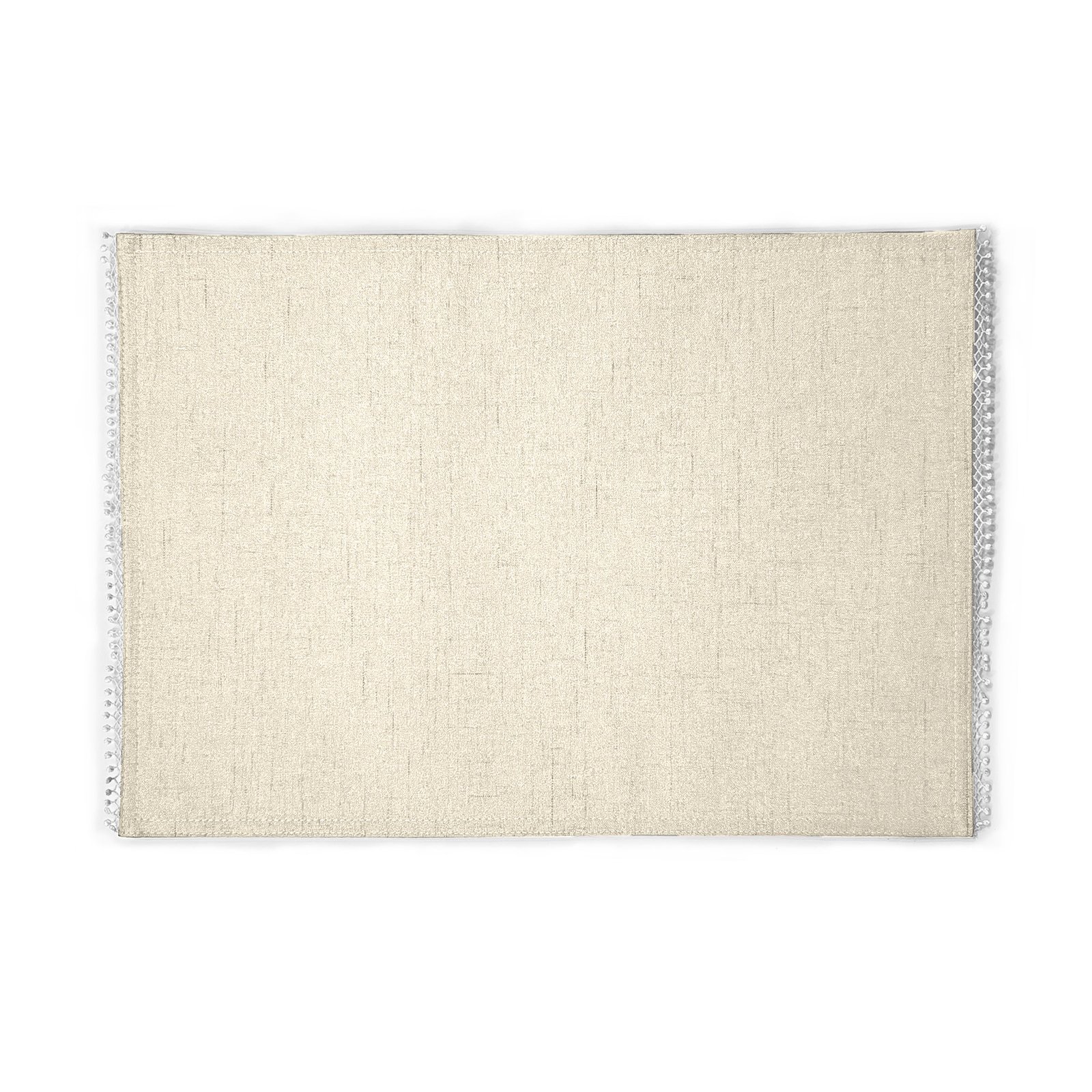 French Perle Natural 13X18 Placemats - Set Of 4 - Image 2
