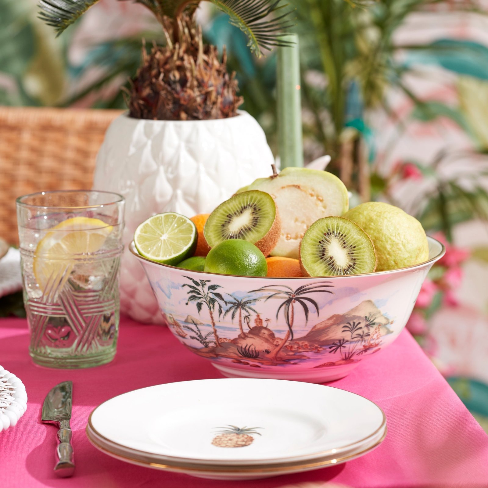 Wicker Creek Pineapple Cookie Jar - Image 3