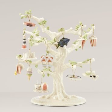 Summer 13-Piece Ornament & Tree Set