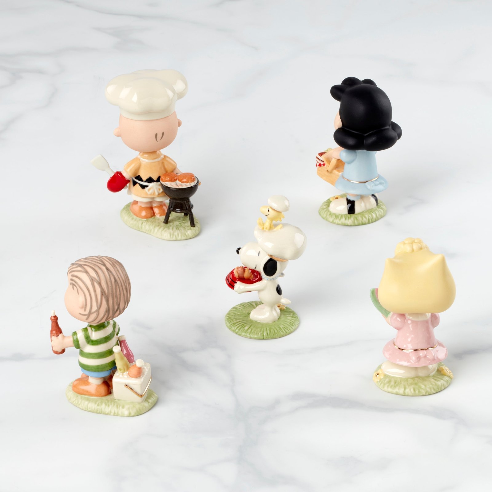Peanuts Barbecue 5-Piece Figurine Set - Image 2