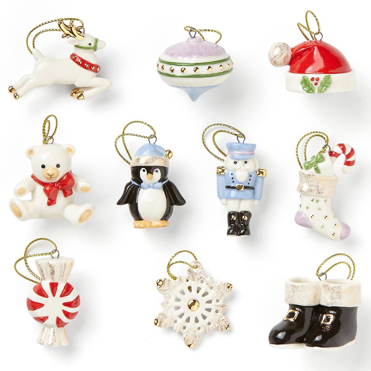 Christmas Memories 10-Piece Ornament Set - Image 3