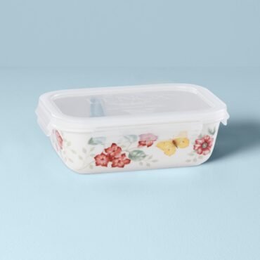 Butterfly Meadow Rectangle Container