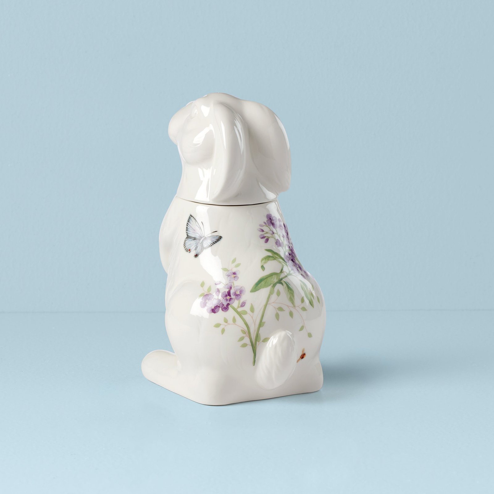 Butterfly Meadow Bunny Cookie Jar - Image 2