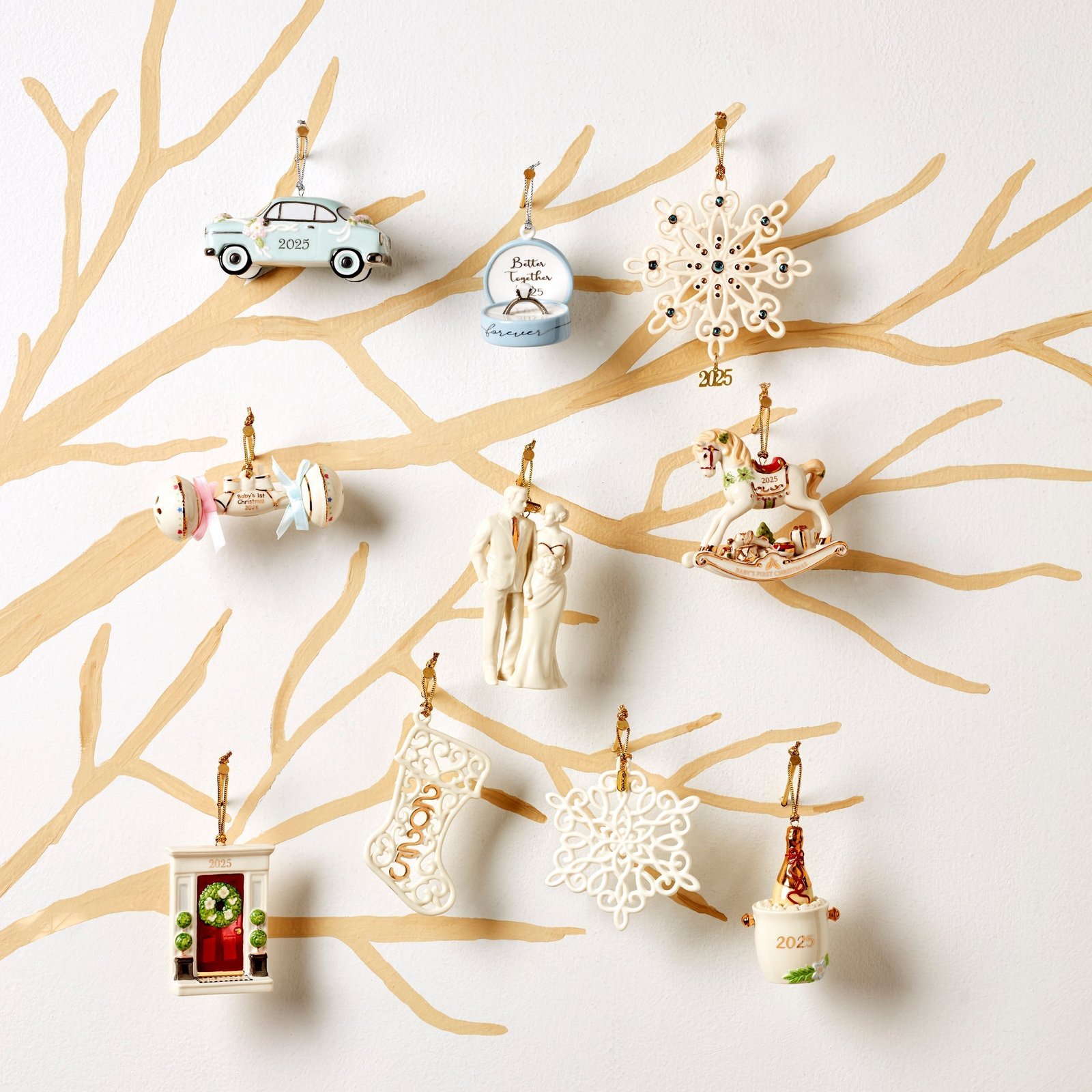 2025 Snow Fantasies Snowflake Ornament - Image 3