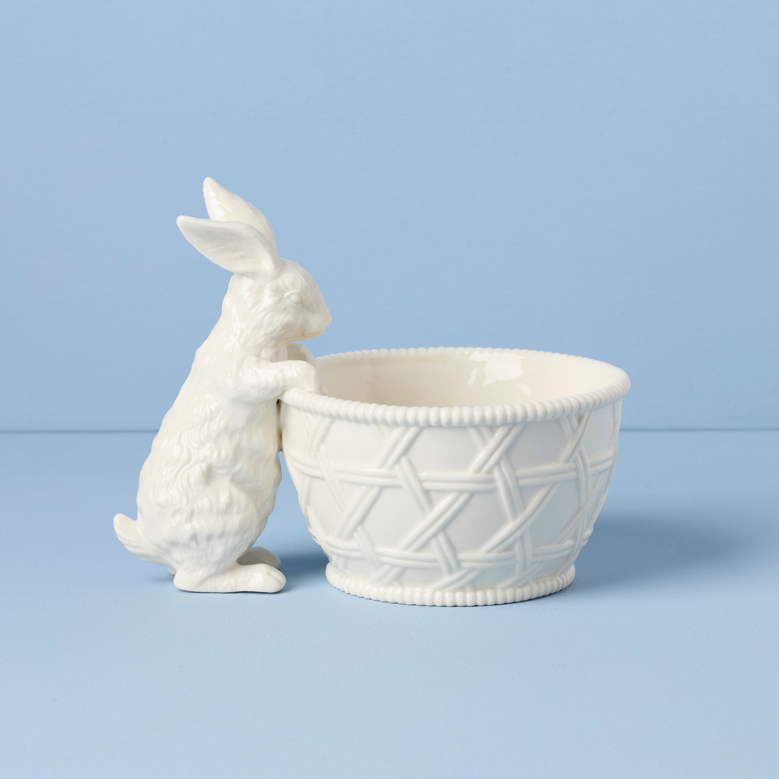 Wicker Creek Bunny Candy Dish - Image 4