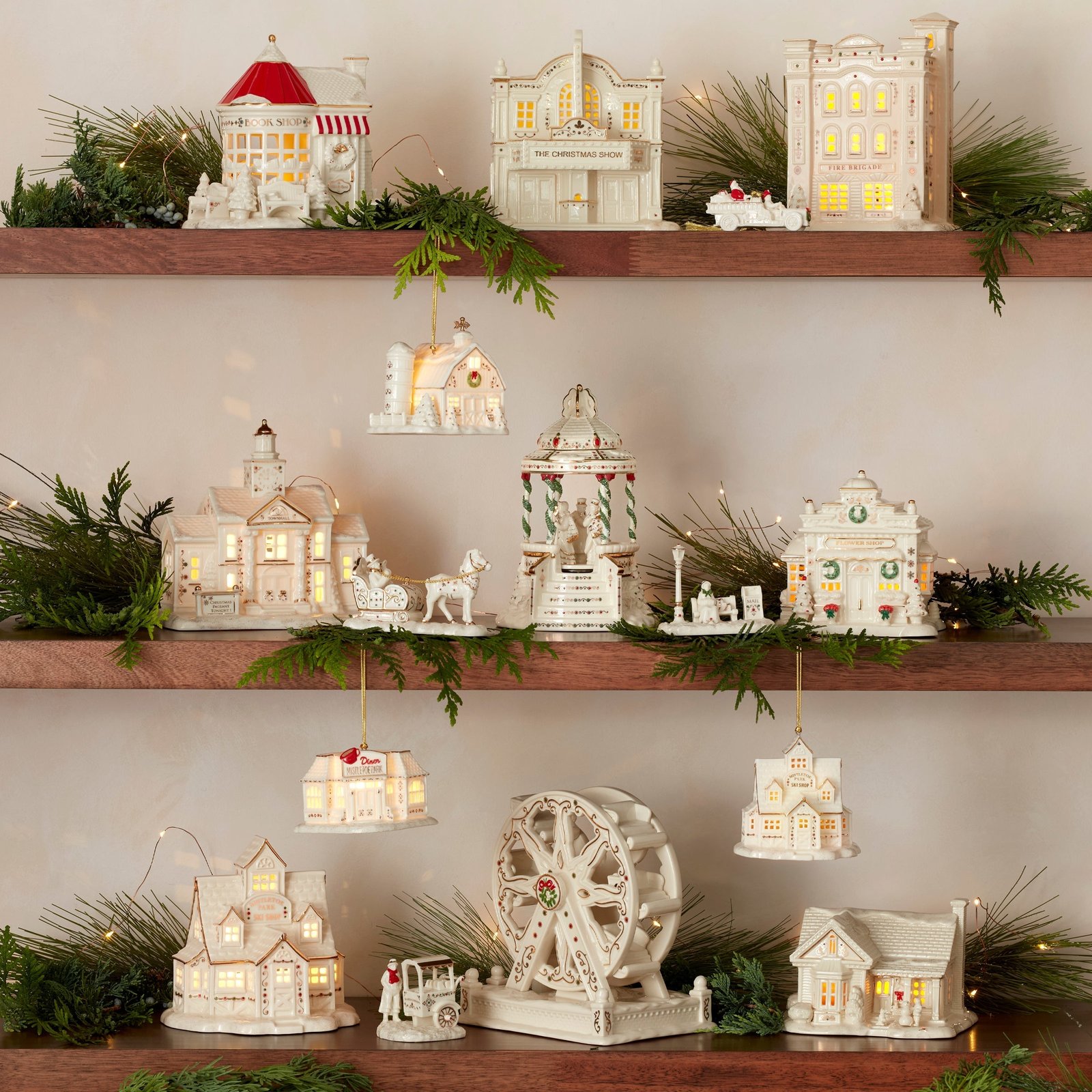 Mistletoe Park Ferris Wheel Figurine - Image 2