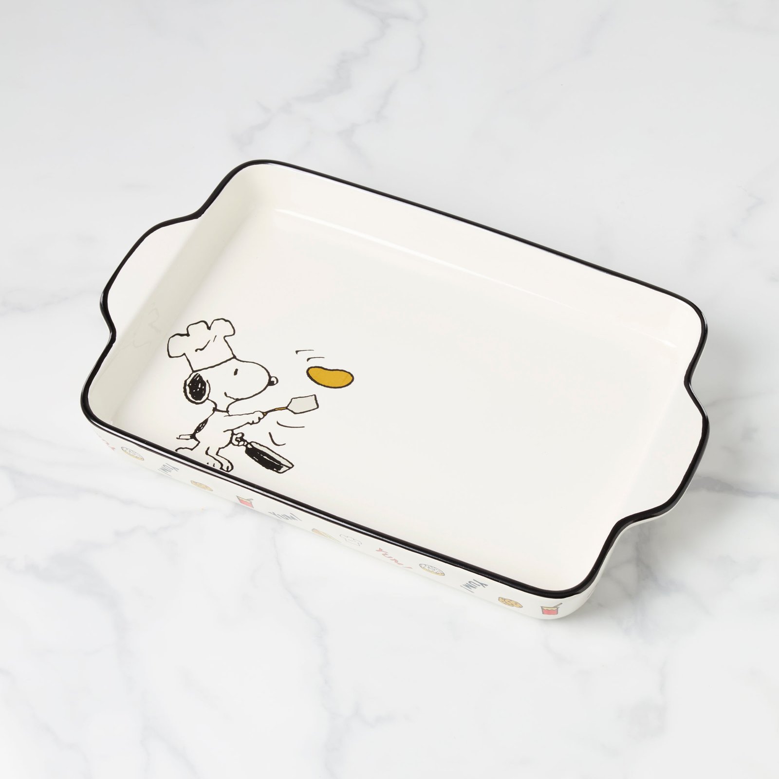 Chef Snoopy Rectangular Baker