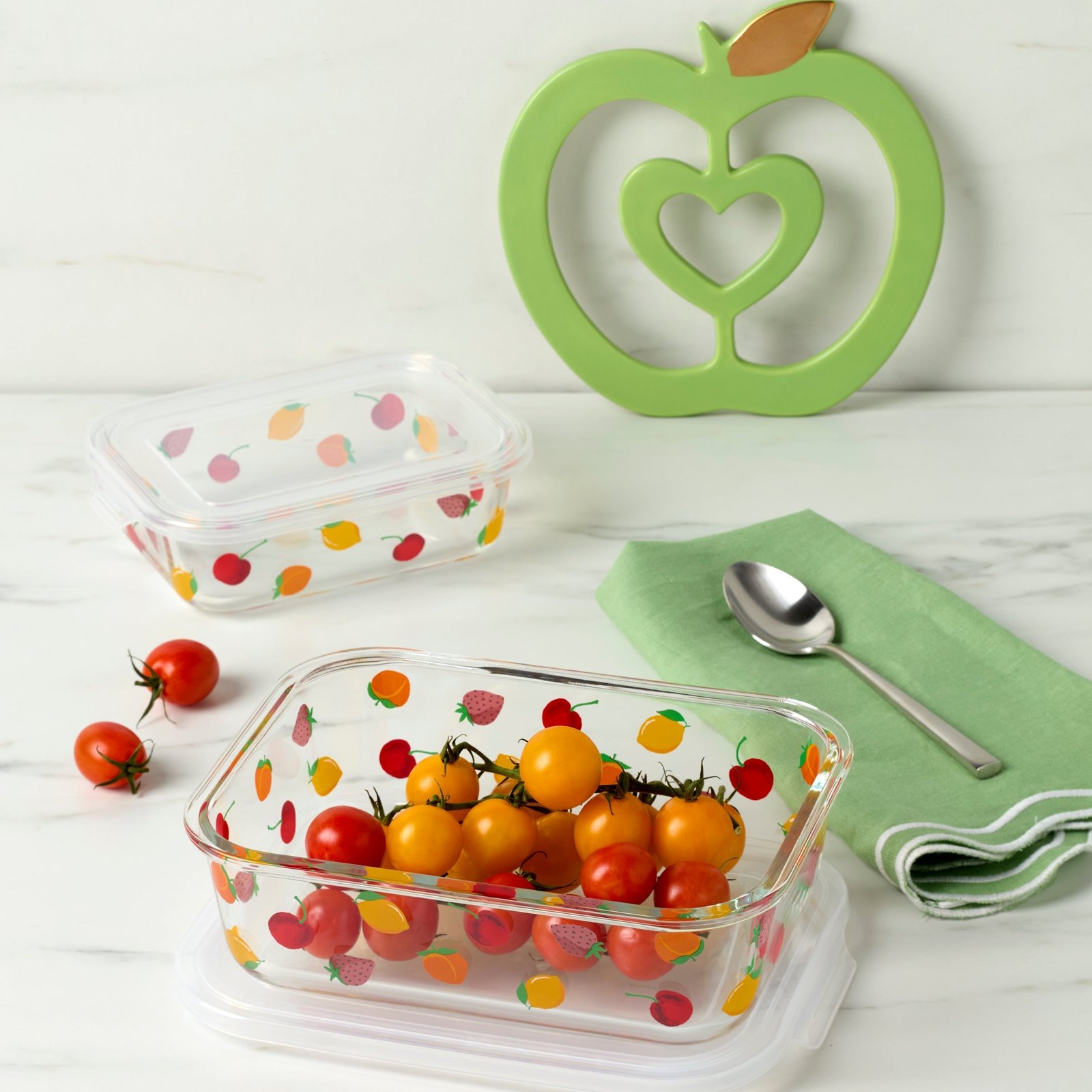 Tutti Fruity 4-Piece Serve & Store Dish Set - Image 5