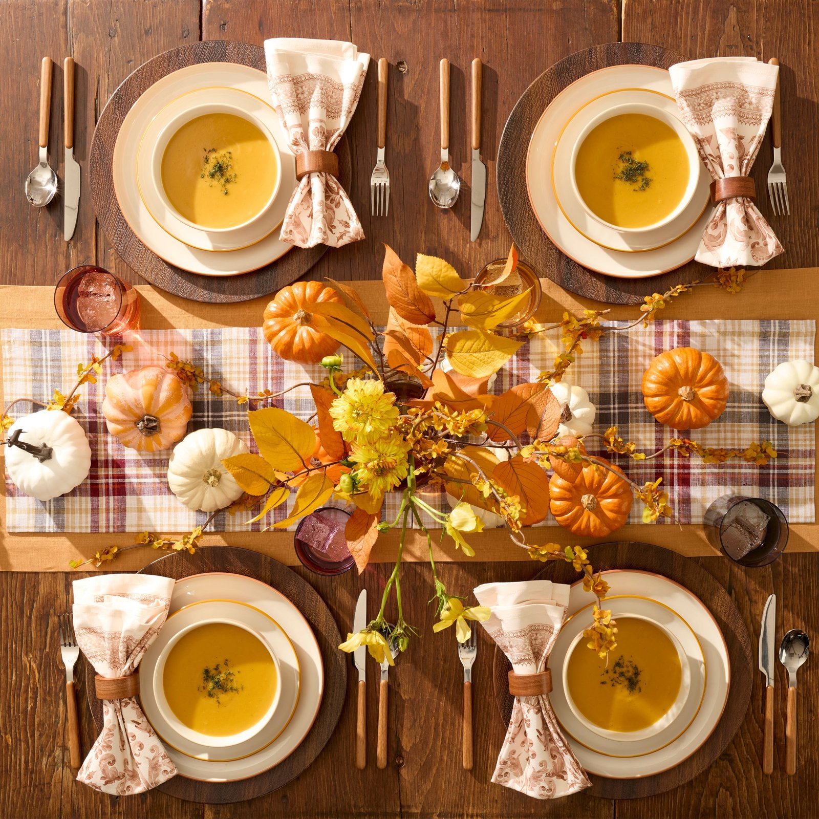 24 Seven Colors Sunbaked 12-Piece Dinnerware Set - Image 6