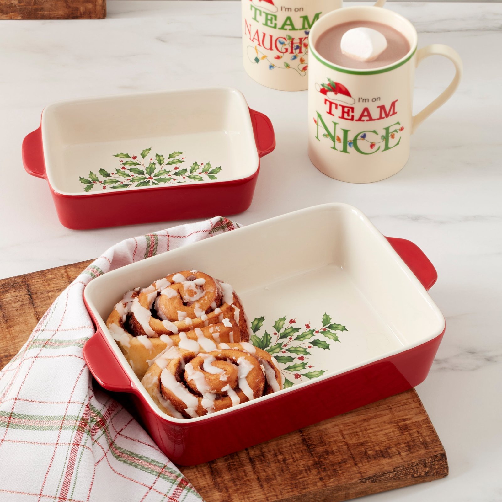 Holiday Rectangular Baking Dish - Small - Image 3