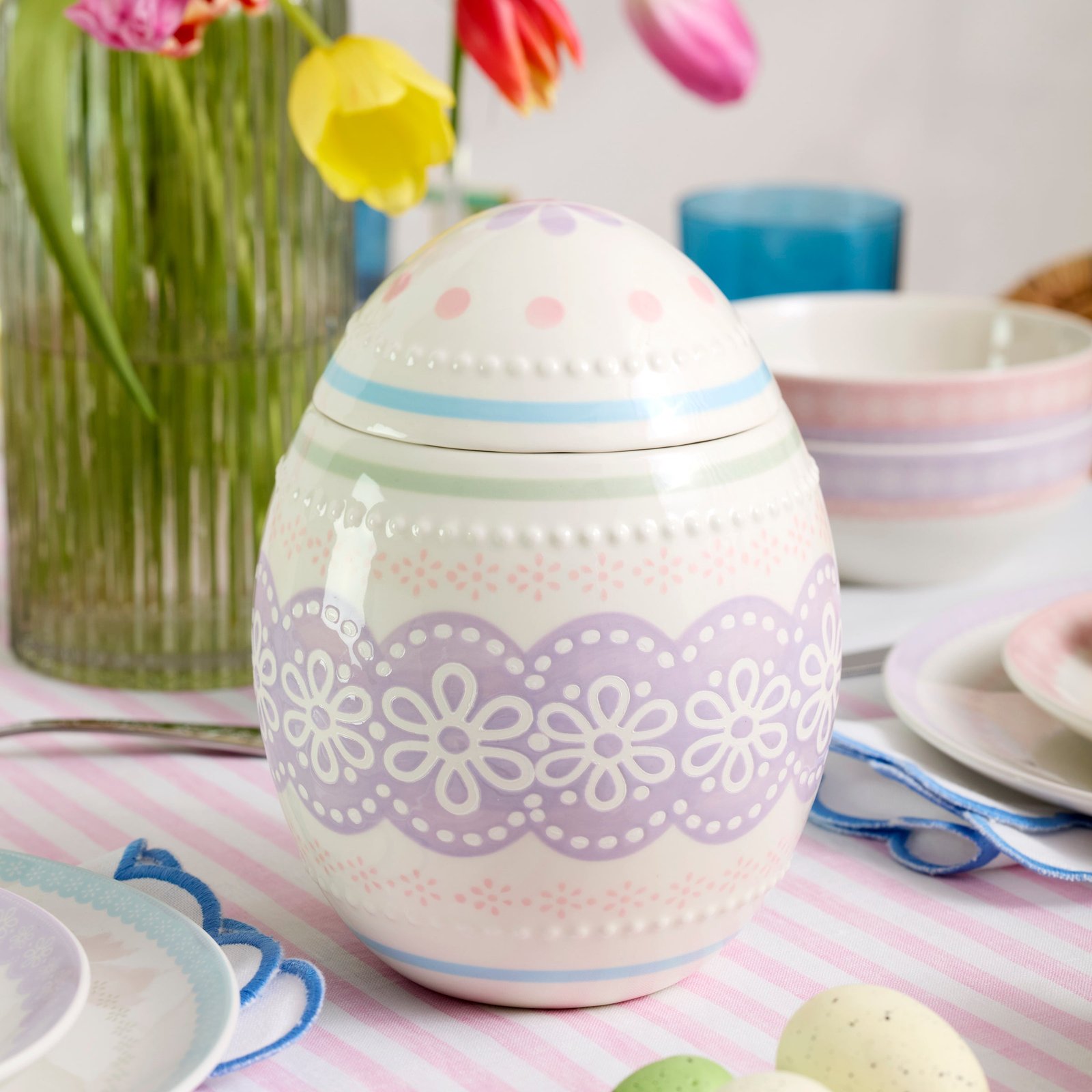Bunny Hop Easter Egg Candy Jar - Image 3