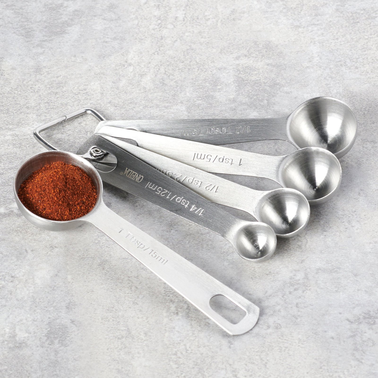 Elite Gadgets 5 Piece Measuring Spoons - Image 2